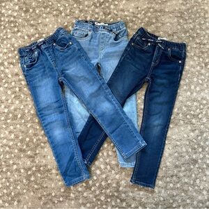 Lot of 3 Levi's Skinny Knit Pull On Boys Jeans Size 6